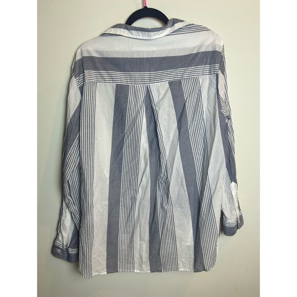 Grayson The Hero Striped Button Down Shirt Size XL Classic Striped Long Sleeve - Picture 6 of 8